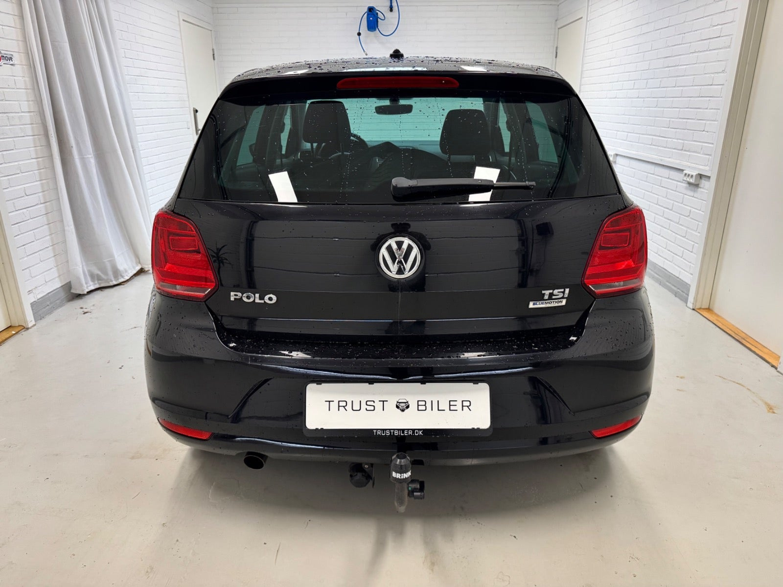 Sort VW Polo fra 2016