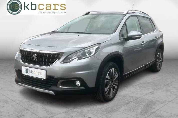Grå Peugeot 2008 fra 2017
