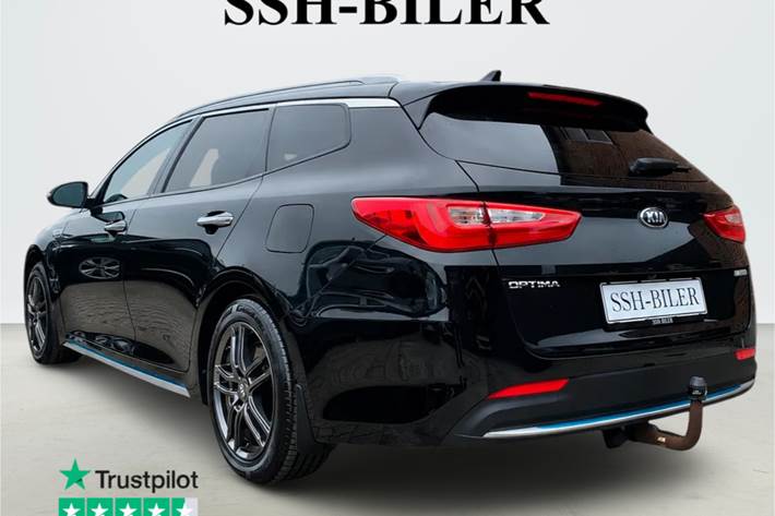 Sort Kia Optima fra 2020