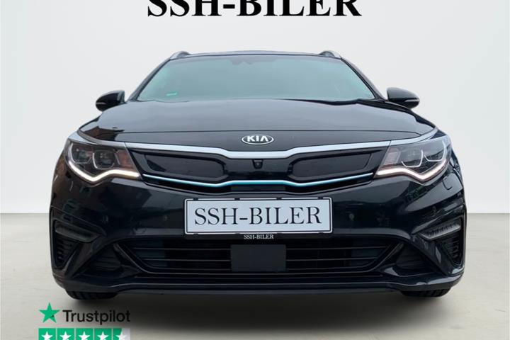 Sort Kia Optima fra 2020