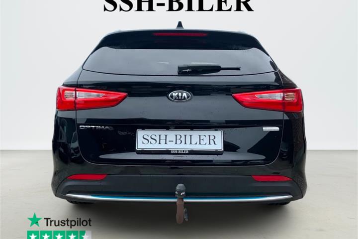 Sort Kia Optima fra 2020