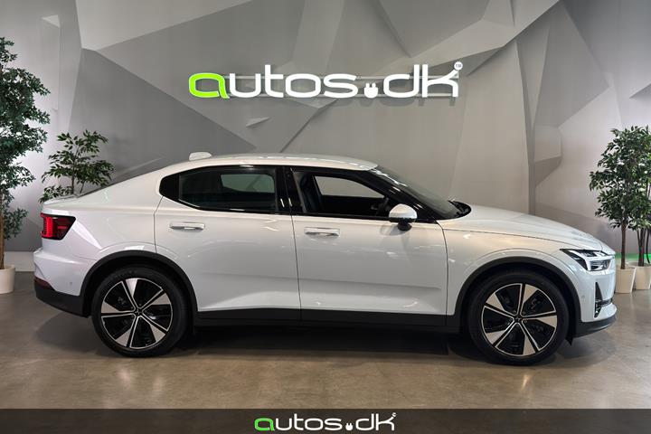 Hvid Polestar 2 fra 2024