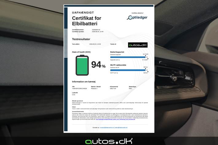 Hvid Polestar 2 fra 2024
