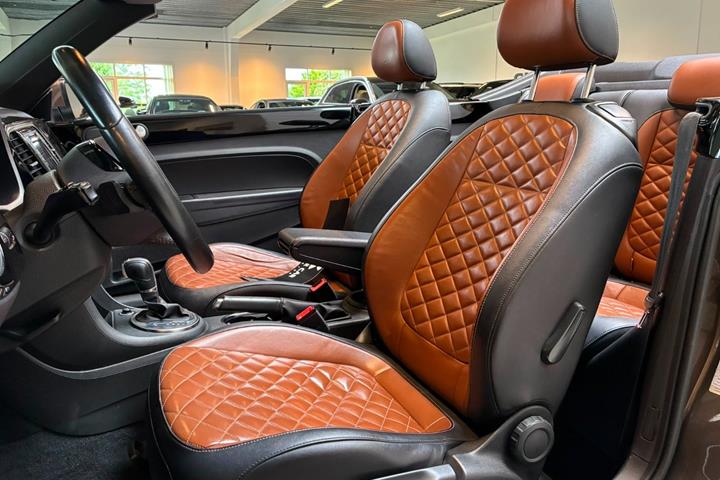 Brun VW The Beetle fra 2015