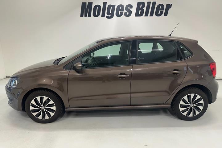 Brun VW Polo fra 2013