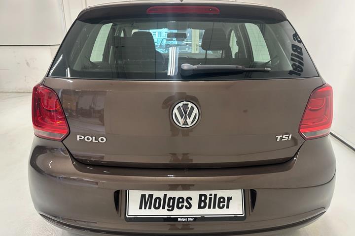 Brun VW Polo fra 2013