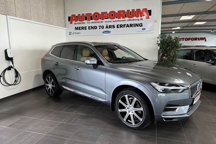 Grå Volvo XC60 fra 2018