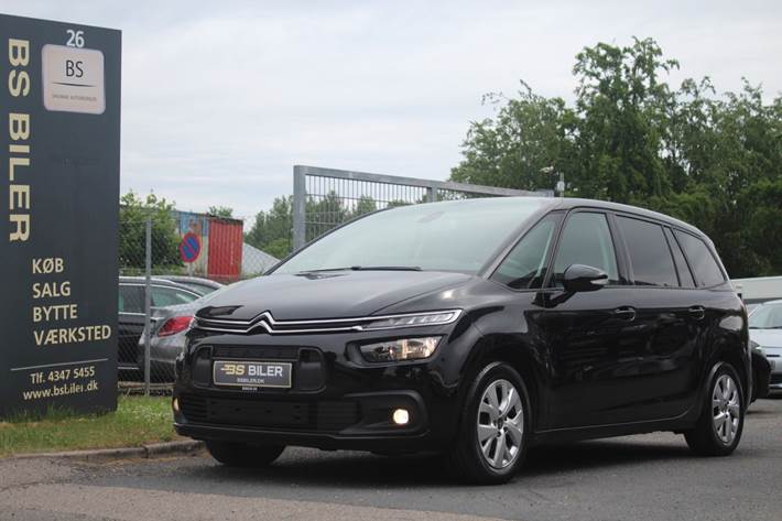 Sort Citroën Grand C4 SpaceTourer fra 2020