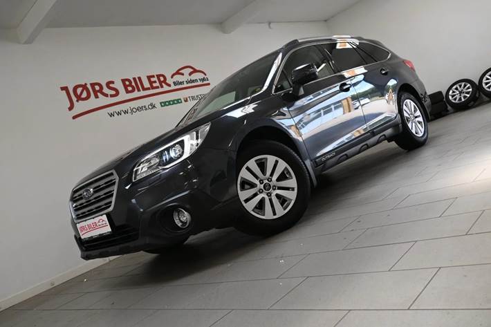 Grå Subaru Outback fra 2017