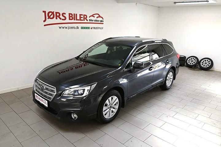 Grå Subaru Outback fra 2017