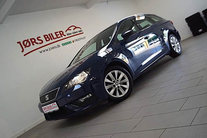 Blå Seat Leon fra 2018