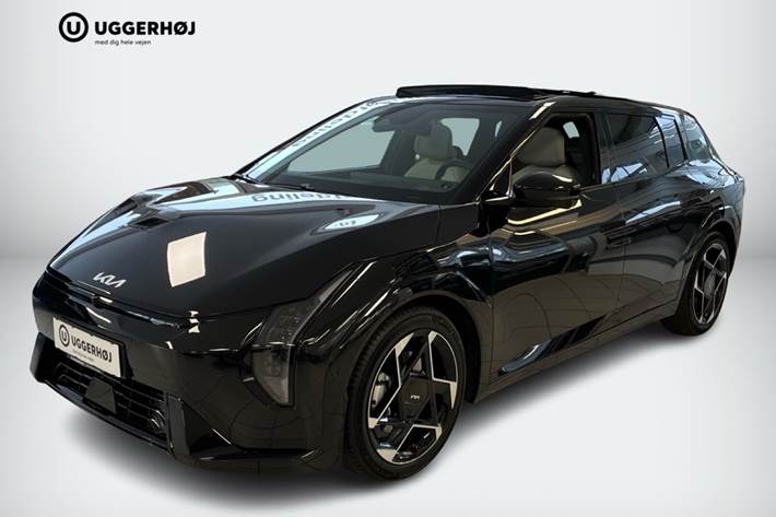 Sort Kia EV4 fra 2026 set udefra
