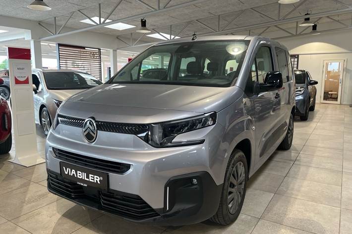 Grå Citroën ë-Berlingo fra 2025