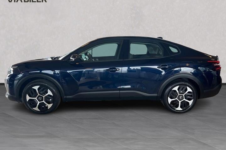 Blå Citroën ë-C4 X fra 2025