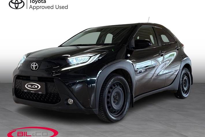 Sort Toyota Aygo X fra 2022
