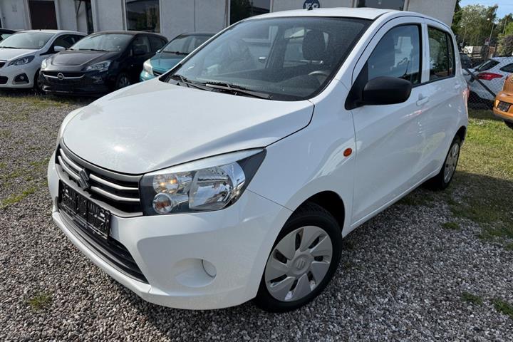 Hvid Suzuki Celerio fra 2015 set udefra