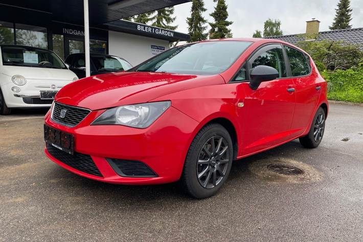 Rød Seat Ibiza fra 2013