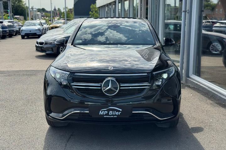 Sort Mercedes EQC400 fra 2021