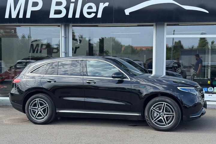 Sort Mercedes EQC400 fra 2021