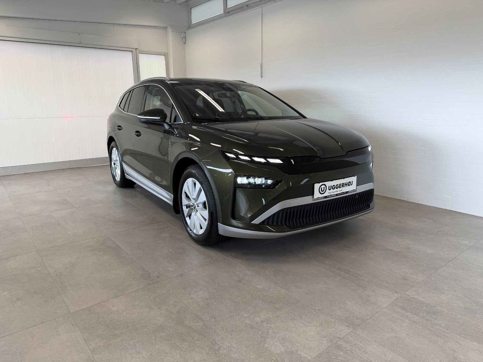 Grøn Skoda Enyaq fra 2026
