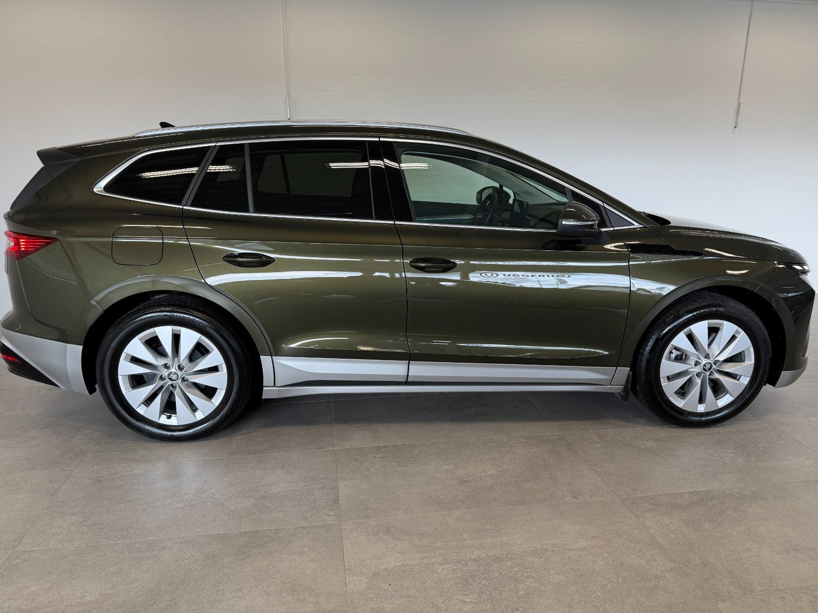 Grøn Skoda Enyaq fra 2026
