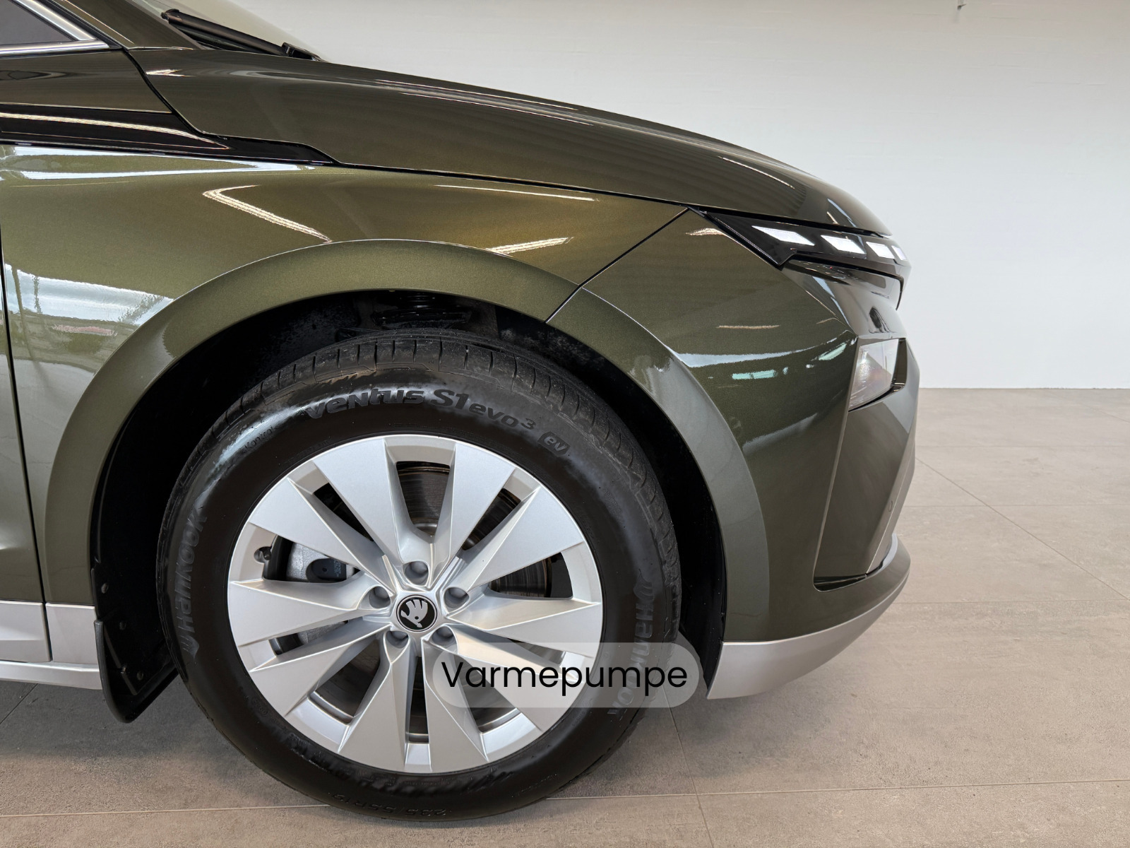 Grøn Skoda Enyaq fra 2026