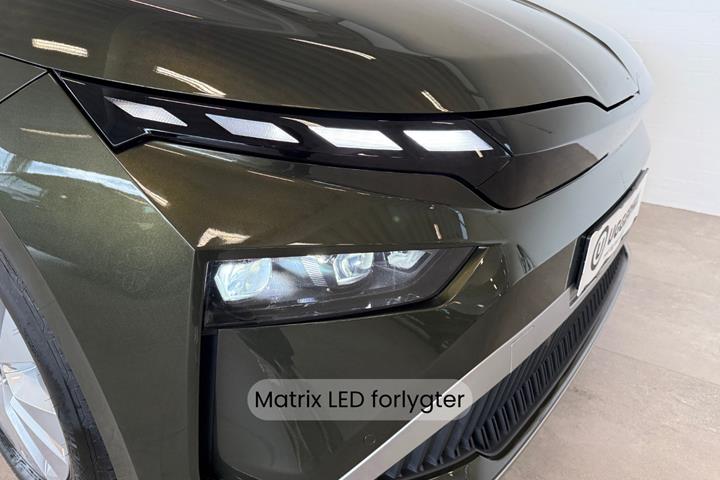 Grøn Skoda Enyaq fra 2026
