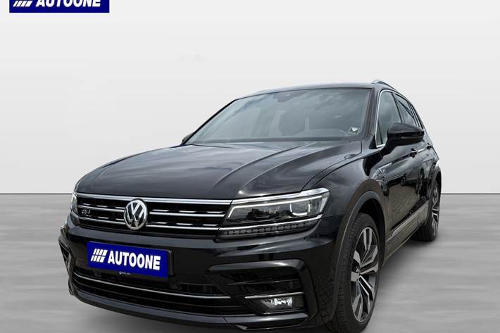 Sort VW Tiguan fra 2018