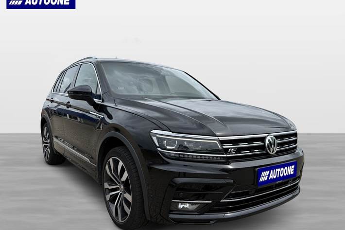 Sort VW Tiguan fra 2018