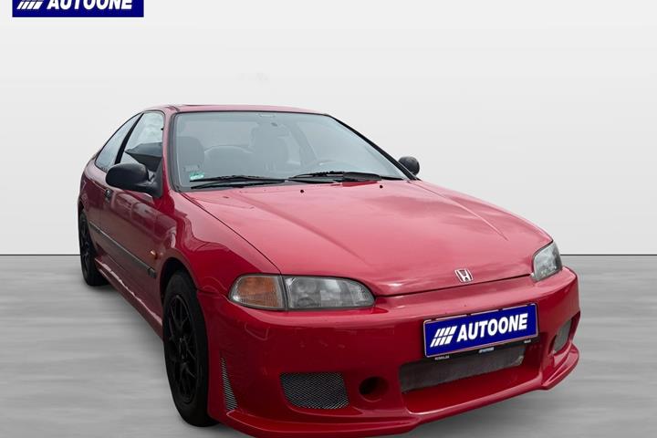 Rød Honda Civic fra 1994