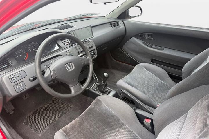 Rød Honda Civic fra 1994