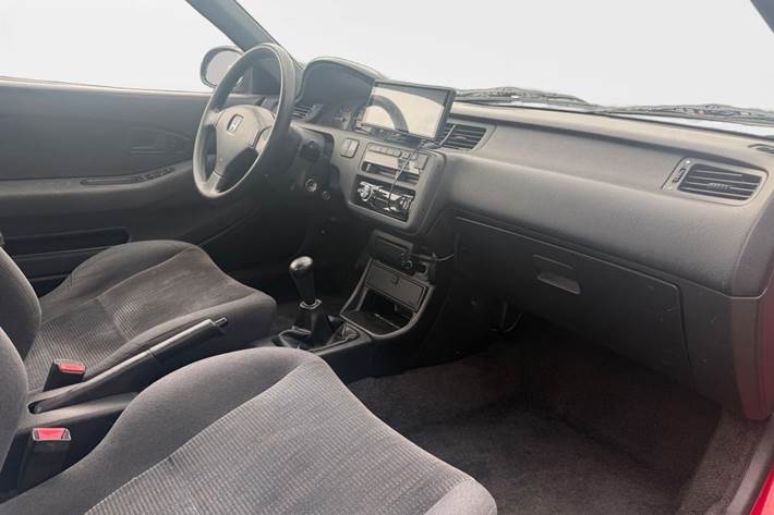 Rød Honda Civic fra 1994