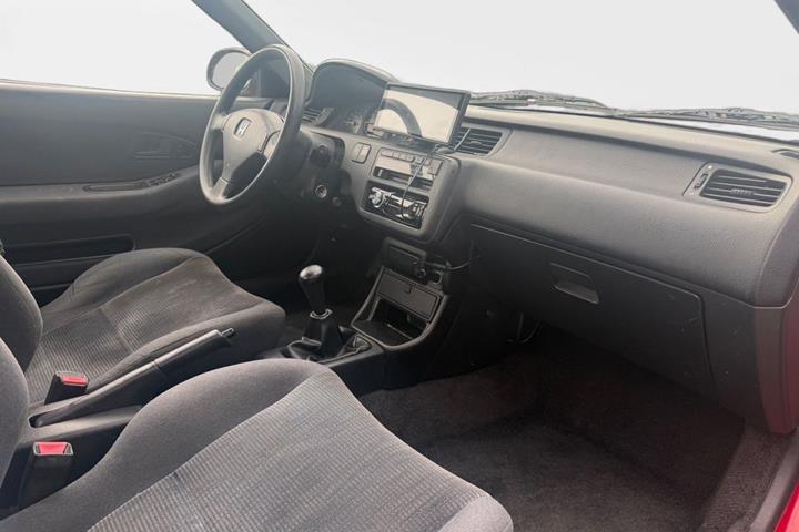 Rød Honda Civic fra 1994