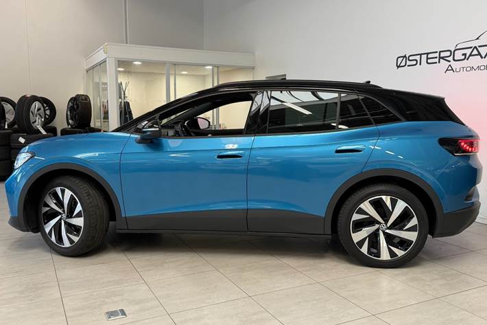 Blå VW ID.4 fra 2025
