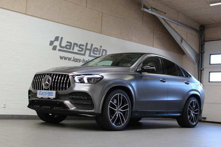 Grøn Mercedes GLE350 de fra 2022