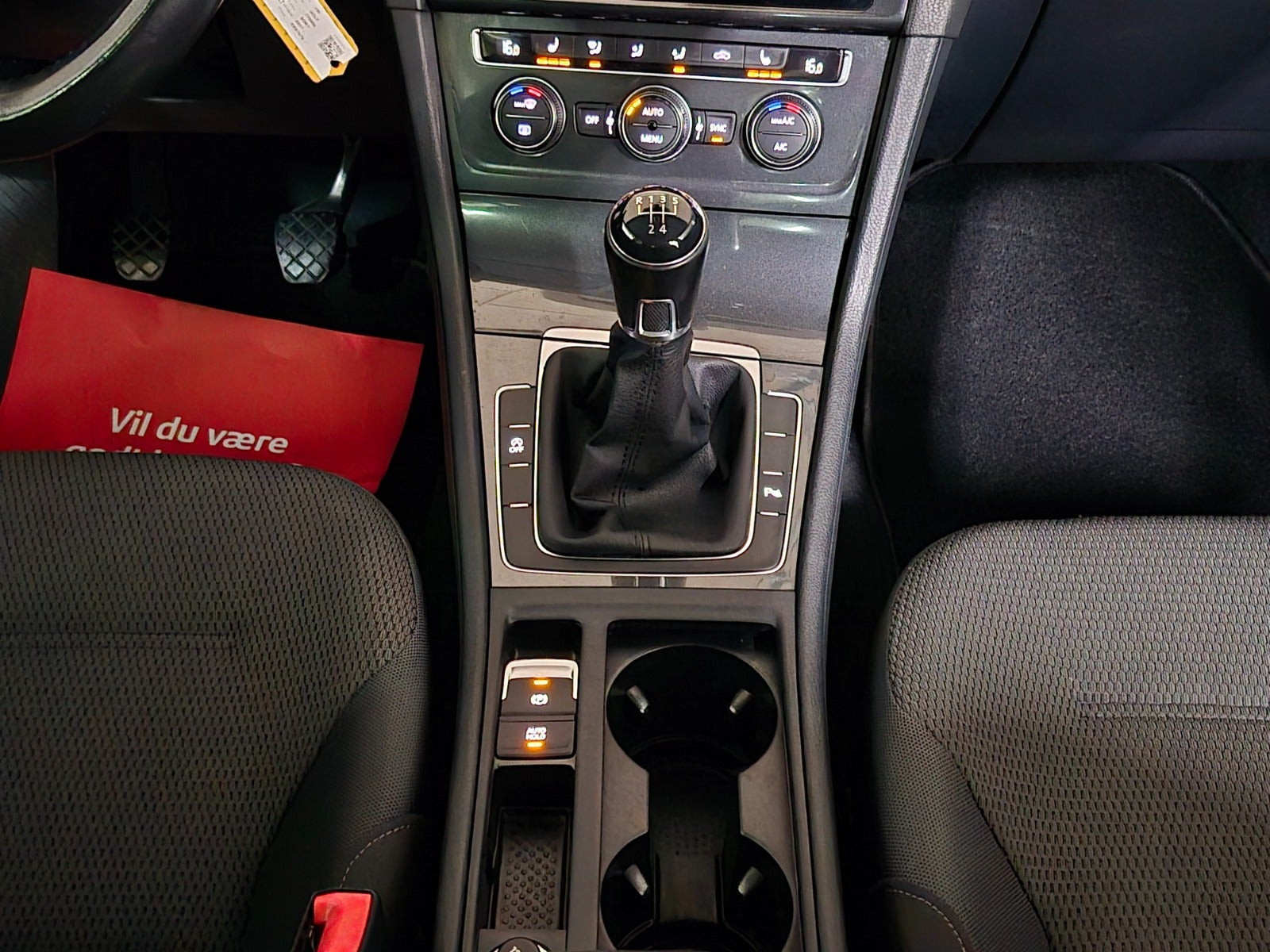 Sort VW Golf VII fra 2017