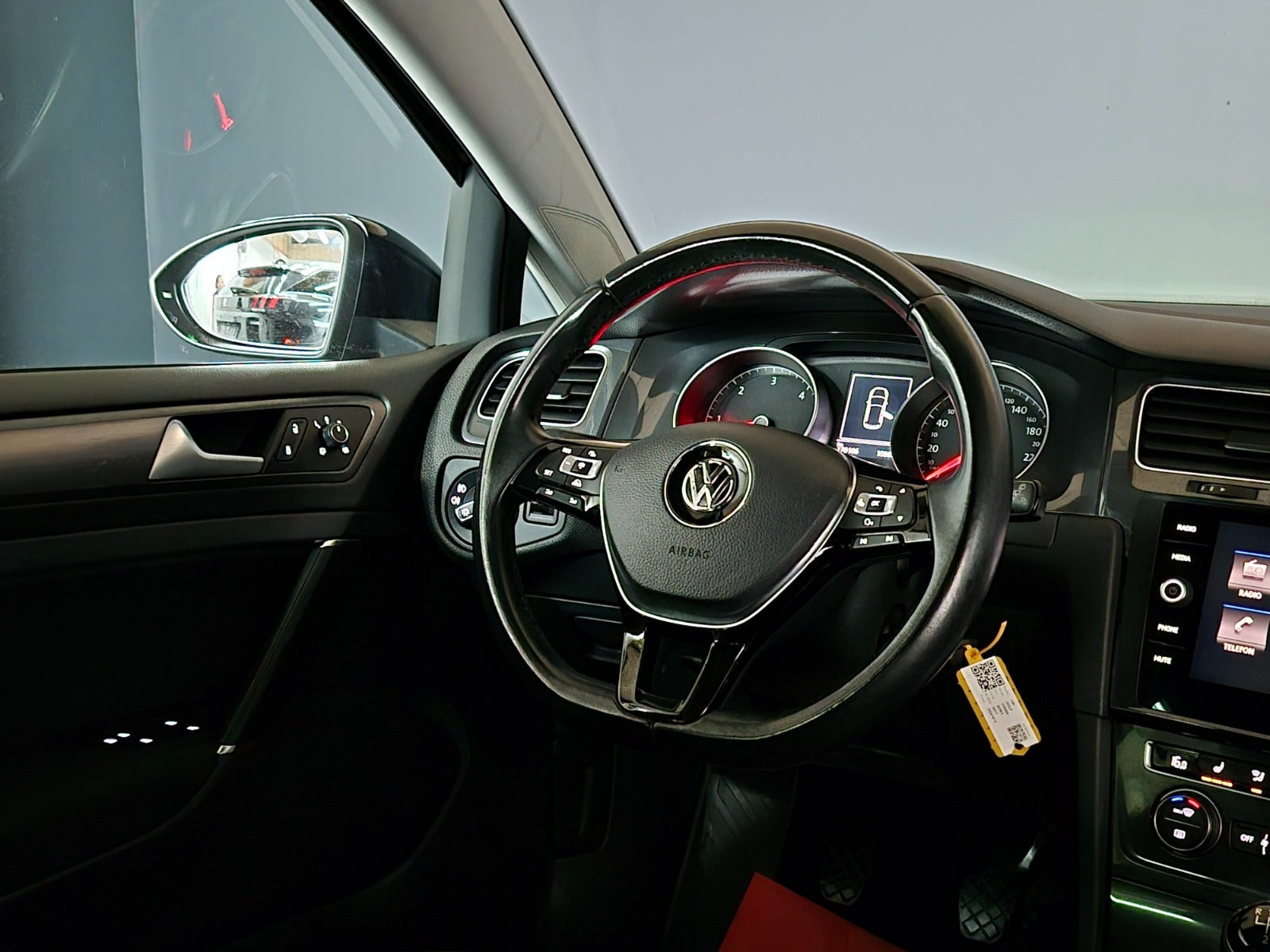 Sort VW Golf VII fra 2017