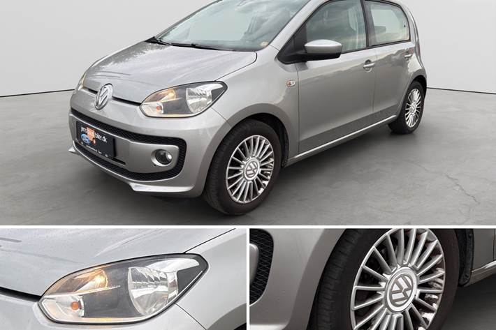 Sølv VW UP! fra 2016