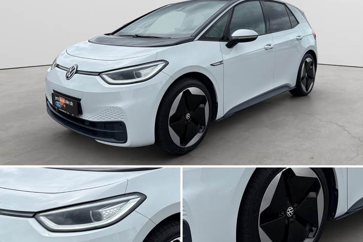 Hvid VW ID.3 fra 2020