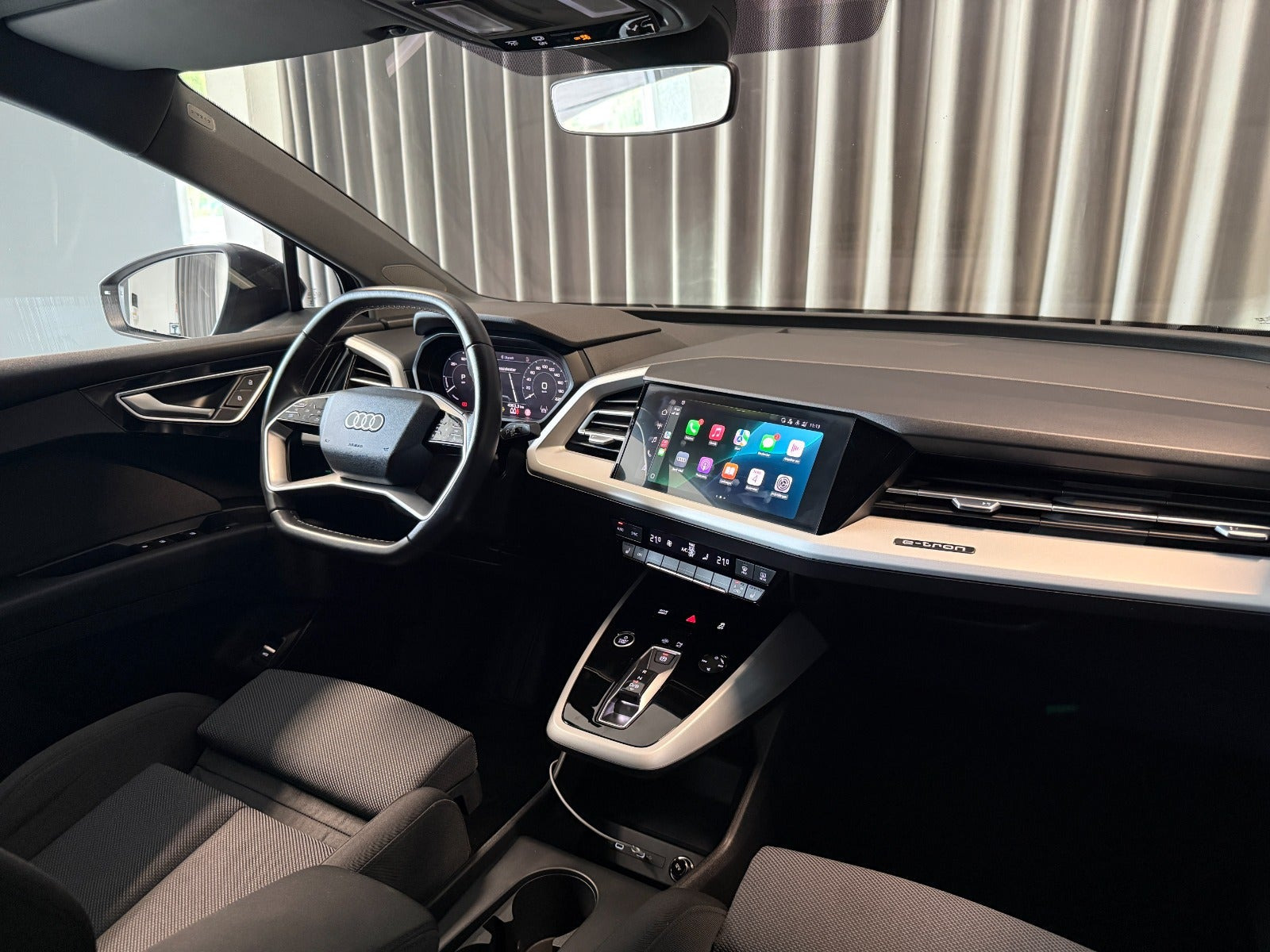 Sort Audi Q4 e-tron fra 2023