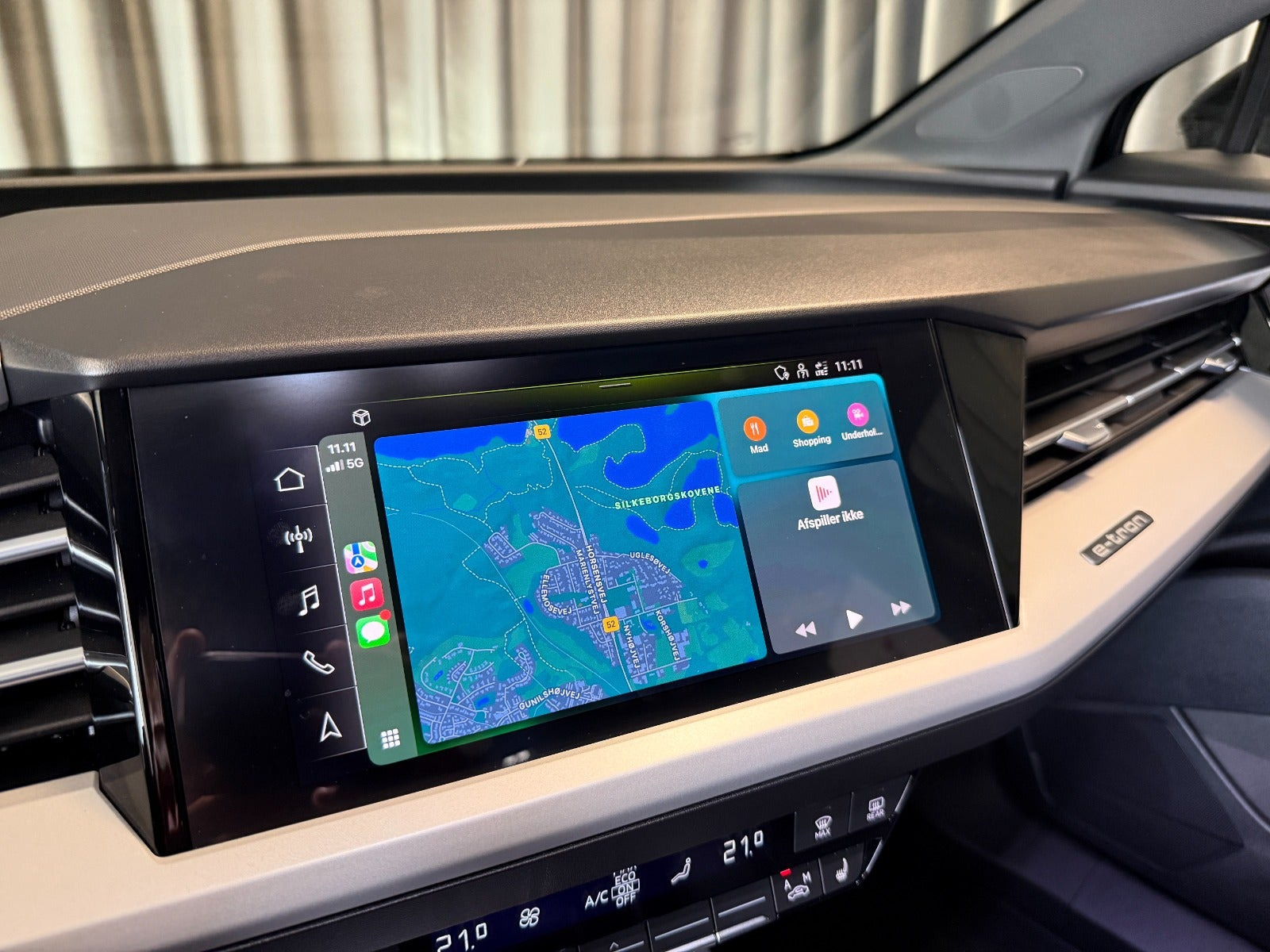 Sort Audi Q4 e-tron fra 2023