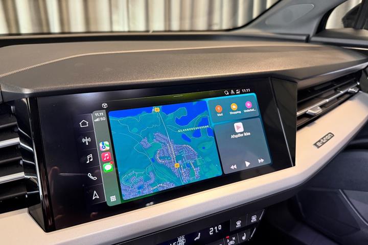 Sort Audi Q4 e-tron fra 2023