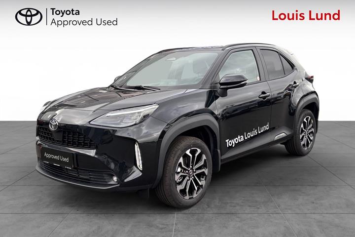 Sort Toyota Yaris Cross fra 2026 set udefra