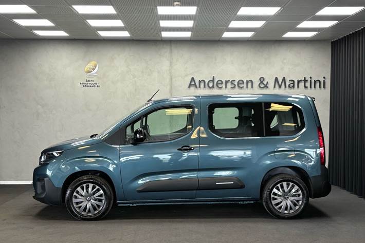 Blå Citroën ë-Berlingo fra 2025