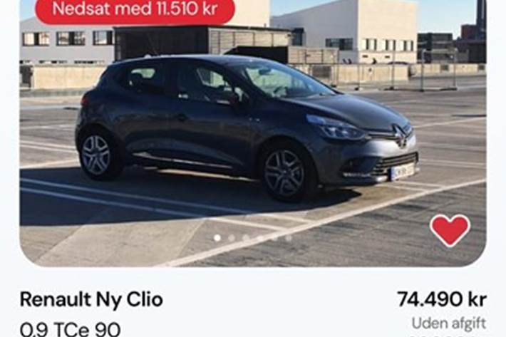undefined Renault Clio fra 2018