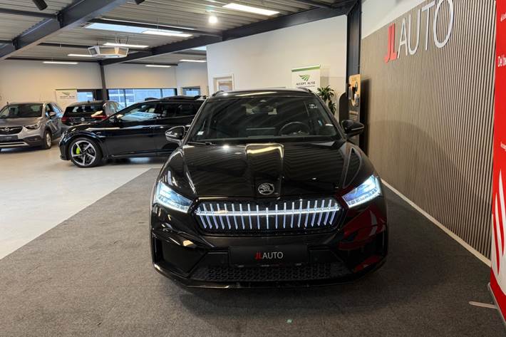 Sort Skoda Enyaq fra 2022