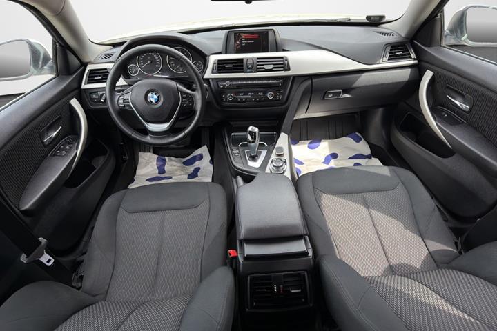 Hvid BMW 420d fra 2017