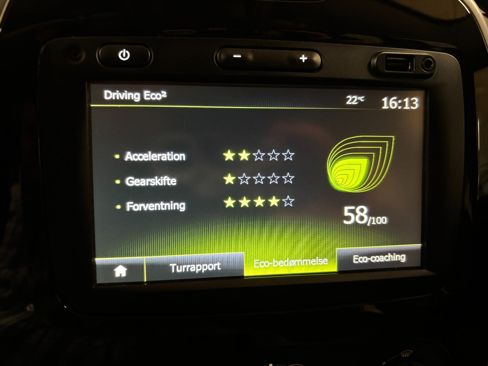 Sort Renault Captur fra 2017