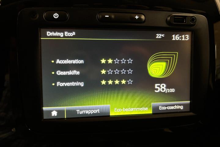 Sort Renault Captur fra 2017