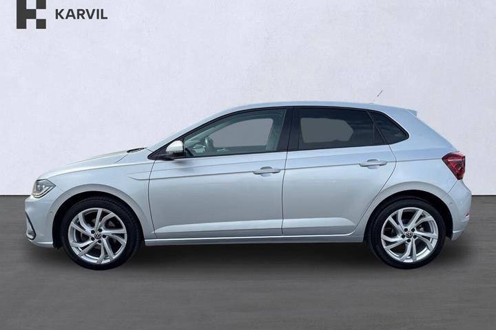 Sølv VW Polo fra 2022